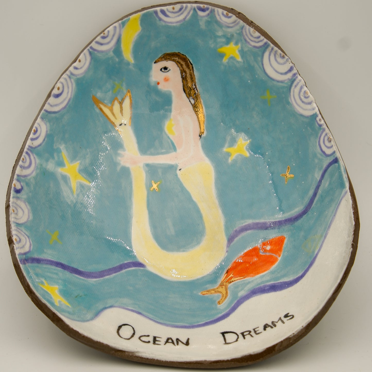 Ocean Dreams El Yapımı Seramik Pano