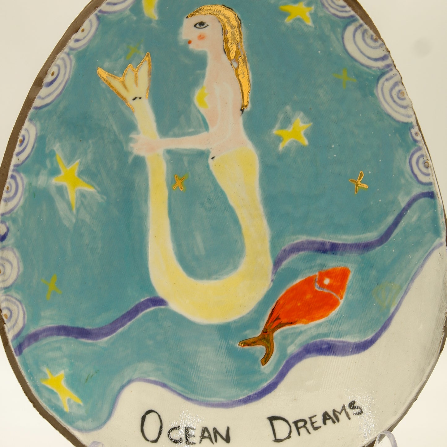 Ocean Dreams El Yapımı Seramik Pano