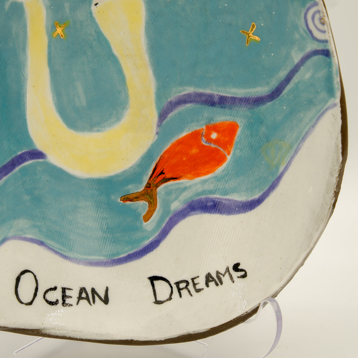 Ocean Dreams El Yapımı Seramik Pano