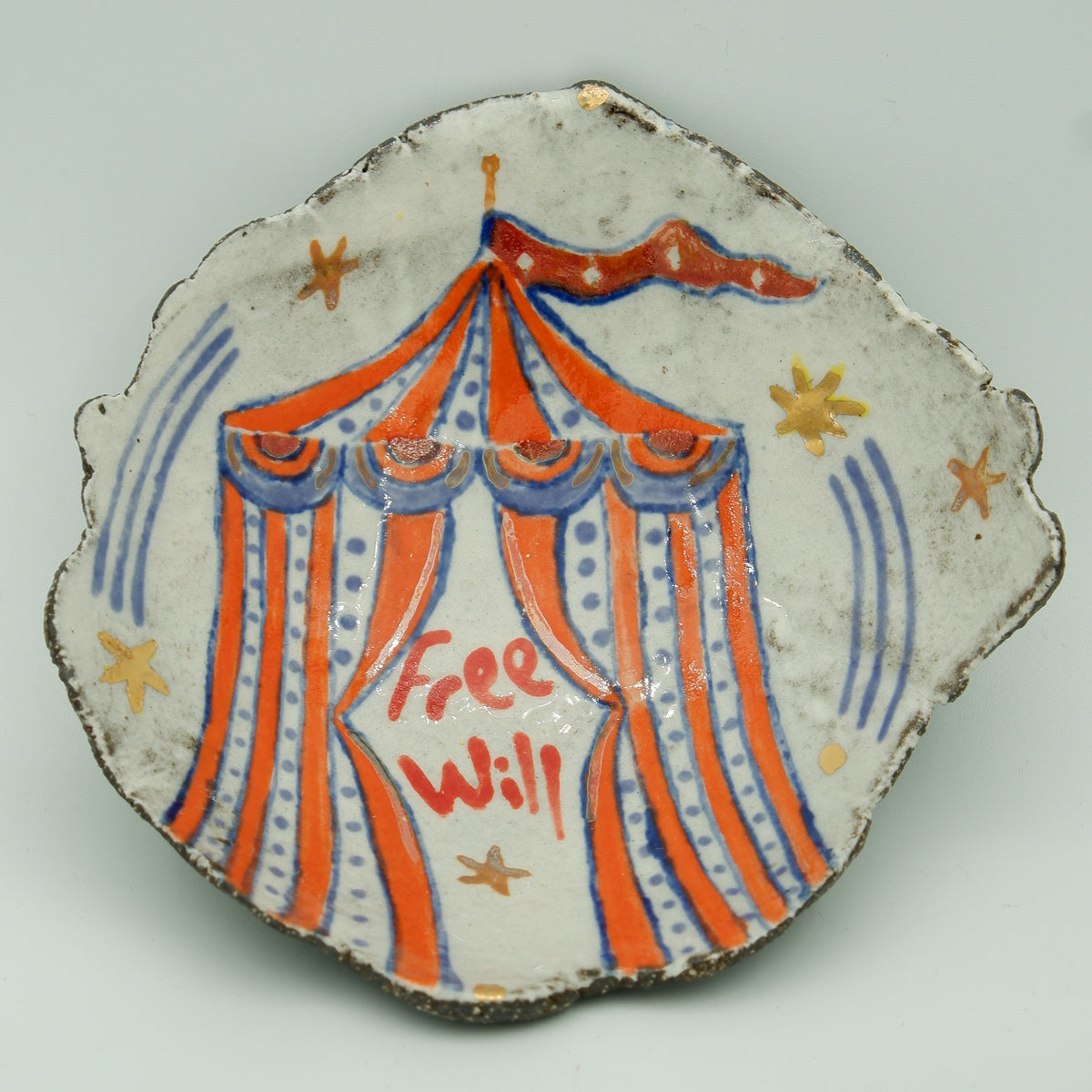 Circus Chronicles No. 2: Free Will — Dekoratif Stoneware Tabak
